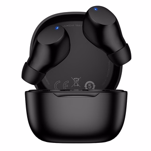 Borofone TWS Bluetooth austiņas BW97 Clear melnas