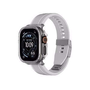 AmazingThing Minimal aizsargājošs vāciņš Apple Watch UItra 3 49mm - Caurspīdīgs