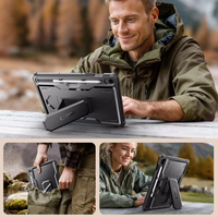 Tech-Protect Kevlar Pro korpuss Samsung Galaxy Tab S9 - melns