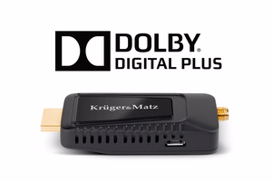 Mini DVB-T2 HEVC H.265 uztvērējs ar HDMI spraudni