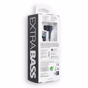 Vadu austiņas Jack 3,5 mm Sony MDR-XB55APB melnas