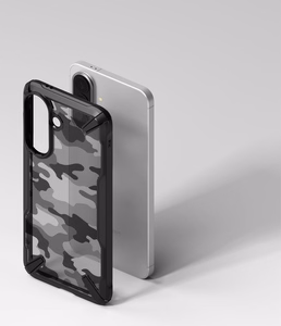 RINGKE FUSION X GALAXY A57 5G CAMO melns