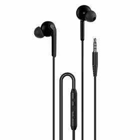 Dudao X3+ in-ear austiņas, wired, 3.5mm minijack - melns