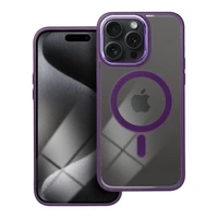 COLOR EDGE MAG COVER viedtālruņa apvalks saderīgs ar Magnētisko IPHONE 15 Pro Max violeta