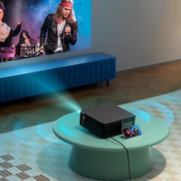 Yaber K2s LCD FullHD 1080p Multimedia Projector with JBL Speakers - Melns