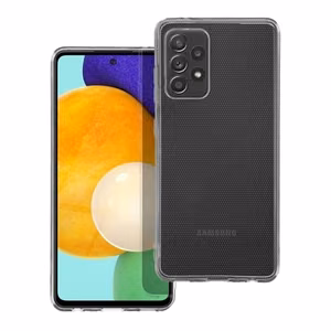 Caurspīdīgs viedtālruņa apvalks 2 mm SAMSUNG A52 5G / A52 LTE (4G) caurspīdīgs / A52S (kameras aizsardzība) caurspīdīgs