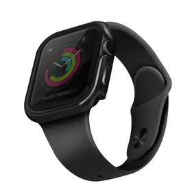 Uniq Valencia viedtālruņa apvalks Apple Watch 4 / 5 / 6 / SE 40mm - pelēks