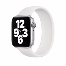 APPLE SIKSNIŅA APPLE WATCH SOLO LOOP 45MM SIZE 11 WHITE bez iepakojuma