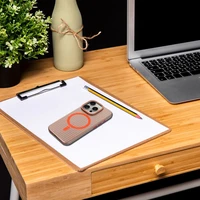 Viedtālruņa apvalks SIMPLY ar MagSafe saderīgs iPhone 16 titanium desert