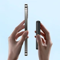 Portatīvais lādētājs Dudao K14S+ 10000mAh 20W USB-A / USB-C / Magnētiskais ar statīvu - melna