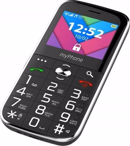 myPhone Halo C | melns | 2.2 collas | TFT | 32 MB | 32 MB | Dual SIM | galvenās kameras izšķirtspēja 0.3 MP | 1900 mAh