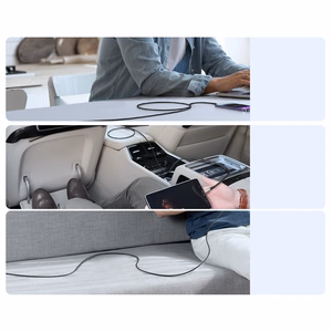Kabelis Pioneer 3A USB uz Lightning SA31-AL3 / 3A / 1,2m (melns)