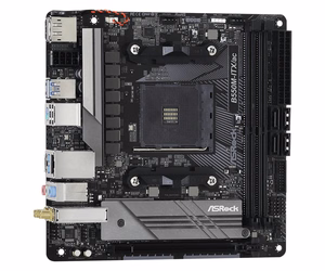 Asrock B550M-ITX/ac mātesplate Socket AM4 mini ITX AMD B550