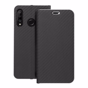 Flip case for Huawei P30 LITE Luna Book Carbon black
