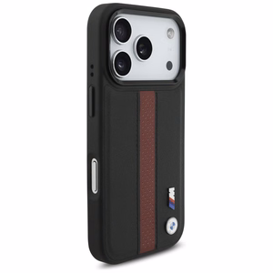 BMW M Perforated Stripe Logo MagSafe Чехол для iPhone 17 Pro - красный