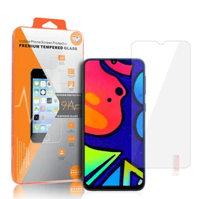Aizsargstiklis oranžā krāsā SAMSUNG GALAXY F41/A20/M30/M30S/HUAWEI Y7 2019/XIAOMI MI 9/VIVO Y9S