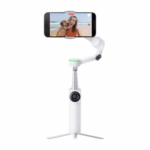 Insta360 Flow 2 Pro autonomais stabilizators (balts)