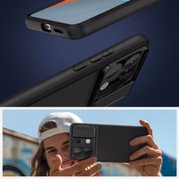 Tech-Protect Velar Cam+ viedtālruņa apvalks Xiaomi Redmi Note 13 Pro 5G / Poco X6 5G - melns