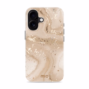 MIO Gold Marble Magsafe maciņš iPhone 16