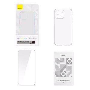 Baseus Crystal Clear maciņš iPhone 12 Pro Max (krāsa: caurspīdīga)