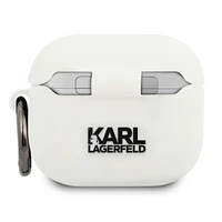 Karl Lagerfeld Silicone Choupette AirPods apvalks 3 - balts