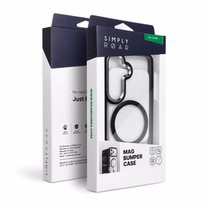 ROAR case MAG BUMPER compatible with MagSafe for SAMSUNG A37 black