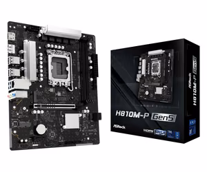 mātesplatē Asrock H810M-P GEN5