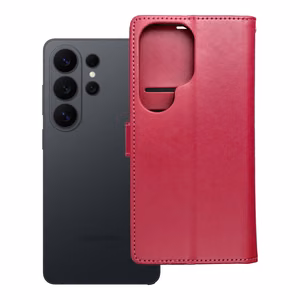 MEZZO grāmatas tipa viedtālruņa apvalks SAMSUNG S26 Ultra ar mandalu, purpurs