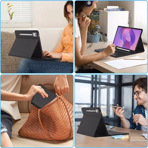 Чехол с держателем стилуса Tech-Protect SC Pen для Lenovo Idea Tab Pro Pro Mt 12.7 TB-373 - чёрный