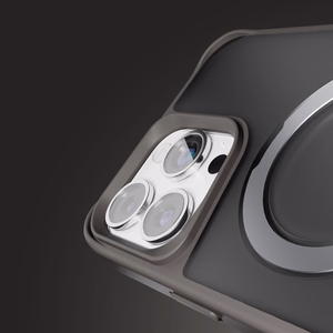 Etteri Matt Mag Ring Чехол для iPhone 17 Pro Max серый