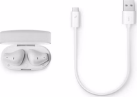 Bezvadu austiņas Philips TWS TAT2139WT/00 baltas