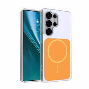 Etteri Hidden Pearl maciņš Samsung Galaxy S25 Ultra oranžs
