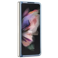 Guess 4G trīsstūris strass viedtālruņa apvalks Samsung Galaxy Z Fold 5 - zila