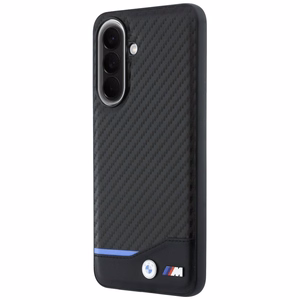 BMW vāks Samsung A37 (PU Carbon) melns