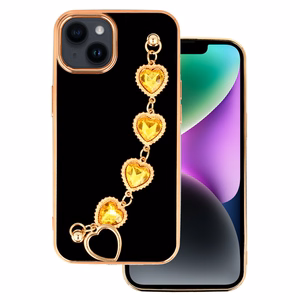 Moderns viedtālruņa apvalks Iphone 14 Plus dizains 2 melna