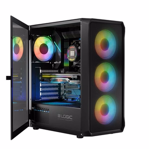 Logic PORTOS ARGB MINIDI USB 3.0 korpuss melns