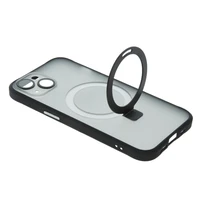 Mag Ring viedtālruņa apvalks iPhone 13 6,1" melns