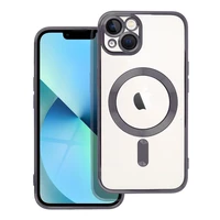 ELECTRO MAG COVER viedtālruņa apvalks saderīgs ar MagSafe iPhone 13 melns