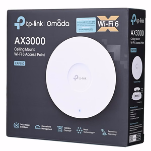 Piekļuves punkts TP-LINK Omada EAP650 2976 Mbps Wi-Fi 6