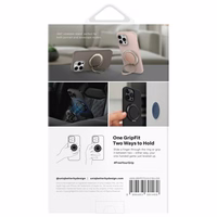 Uniq Gripfit 360 magnētiskais turētājs ar statīvu – dzeltens / kanāriju dzeltens