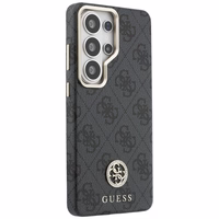 Guess maciņš 4G Rhinestone Round Logo MagSafe for Samsung Galaxy S26 Ultra melns