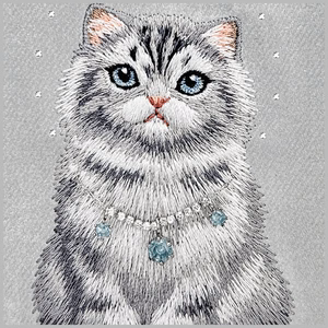 Nimmy Lucky Fashion Cat MagSafe maciņš iPhone 17 Pro pelēks