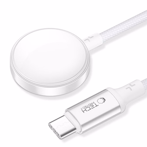 Tech-Protect UltraBoost Индуктивное зарядное устройство USB-C для Apple Watch 1m - белый