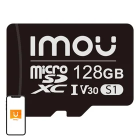 Atmiņas karte Imou microSD 128GB (UHS-I, SDHC, 10/U3/V30, 95/38)
