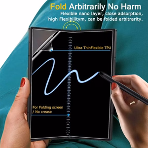 Ekrāna aizsardzība Flexible Clear HD komplekts 3in1 Samsung F956 Z Fold6 (Bulk)