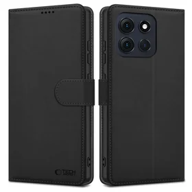 Tech-Protect Portfeļa apvalks Motorola Moto G56 5G - melns