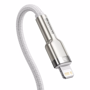 USB-C kabelis Lightning ierīcēm Baseus Cafule, PD, 20W, 2m (balts)