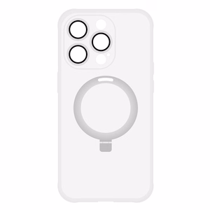 Tel Protect Magical Magsafe Stand Case for Iphone 15 Pro Max silver