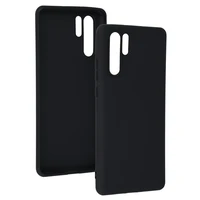 Matēts aizmugurējais viedtālruņa apvalks HUAWEI P30 PRO melns