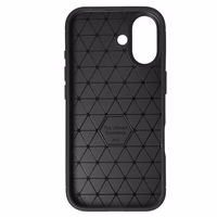 Tel Protect Carbon Elite maciņš iPhone 17 melns